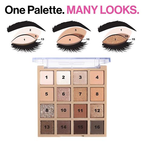 Wet N Wild Always Naked Eyeshadow Palette Shimmering Matte Glitter Finishes Always Nude 1