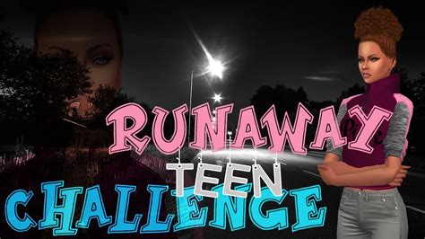 The Sims 4 Runaway Teen Challenge Part 2b New Beginnings Youtube