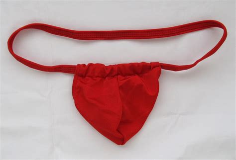 K Hot Sexy Men String Pouch Thong W Built In Snap Loop Ebay