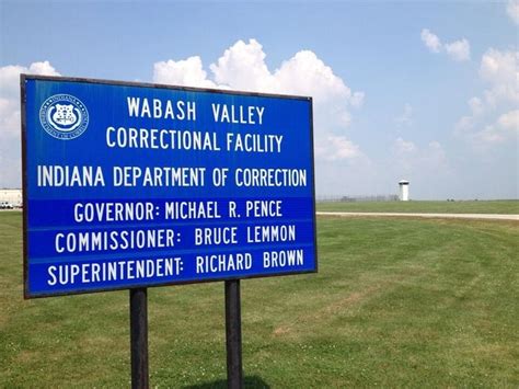 Photo By Cliff Vaughn Outside Wabash Valley Correctional Facility