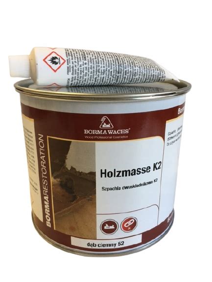 Szpachla Do Drewna Holzmasse K2 750ml CIEMNY DĄB 59 zł Allegro pl