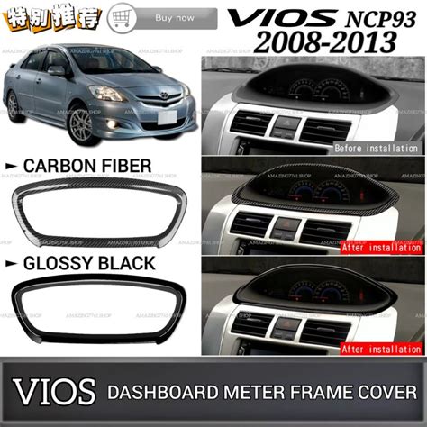 Amazing Toyota Vios Dugong Ncp Dashboard Meter Cover Frame