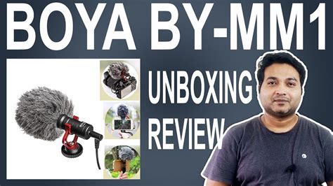 Boya MM1 Unboxing Best Budget Shotgun Mic Under Rs 2000 Boya BY