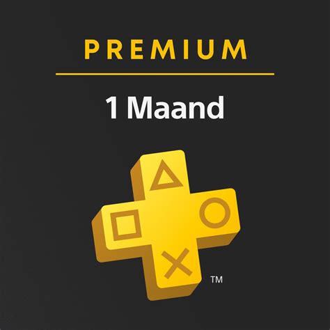 Playstation Plus Premium Lidmaatschap Van 1 Maand