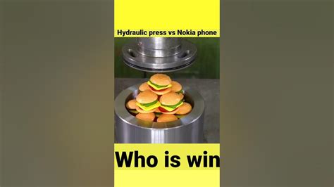 Hydraulic Press Vs Nokia 3310 Phone Shorts Uniqueexperiment Youtube