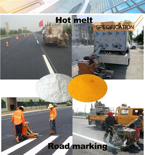Powder Coating Hot Melt Traffic Line Thermoplastic Road Marking Paint Thermoplastic Paint For