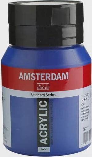 Amsterdam Standard Series Acrylic Jar Phthalo Blue 500ml • Pris