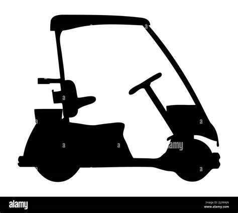 Golf Cart Silhouette