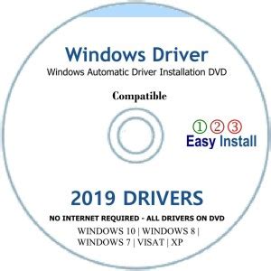 COMPATIBLE Automatic Driver Installation Recovery Disc For Windows 10