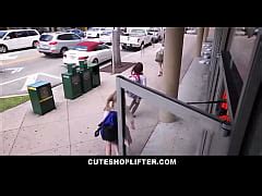 Cuteshoplifter Cute Skinny Teen Shoplifter Stepdaughter Her Stepmom Make Sex Agreement With