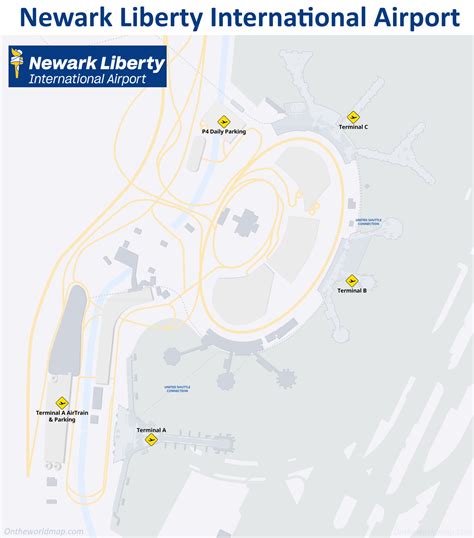 Newark Airport Map - Newark Liberty International Airport