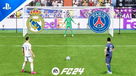 Fc Ronaldo Vs Messi Real Madrid Vs Psg Ucl Final Penalty