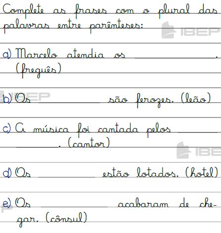 Numero Do Substantivo 4 Ano - ESTUDANDO E PESQUISANDO: NÚMERO DO SUBSTANTIVO | PORTUGUÊS 4º e 5º ANO