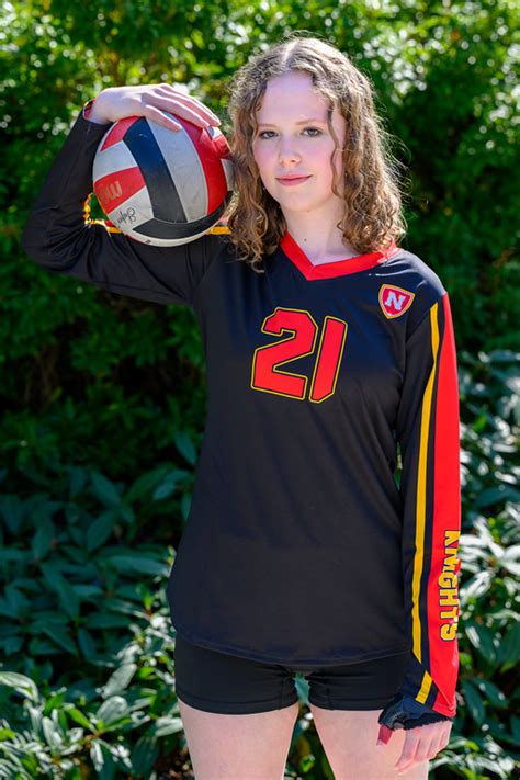 Girls Volleyball Team and Individual Photos - Patrick Krohn Photography