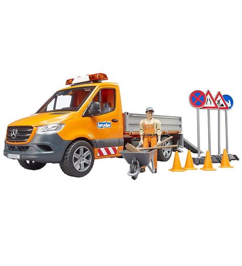 Bruder Car Mercedes Benz Sprinter Municipal Vehicle W Light A