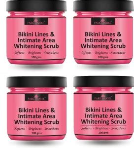 PARK DANIEL Bikini Lines Intimate Area Cleansing Skin Whitening Cleanser Pack Of 4 Of 100 Gm