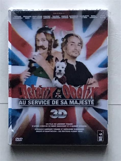 ASTERIX ET Obelix Au Service De Sa Majeste Dvd 3D Neuf Sous Blister