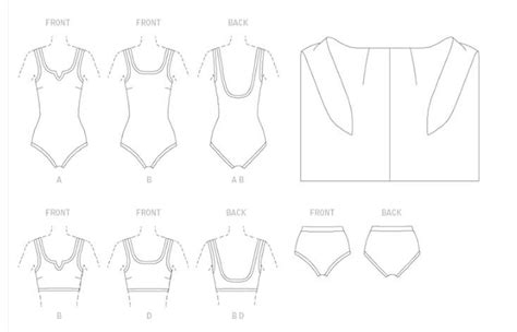 Swimsuit Bikini And Wrap Sewing Pattern By Butterick B4526 Etsy
