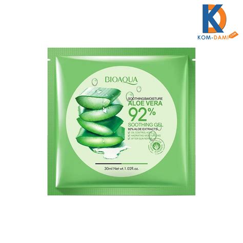 Bioaqua Aloe Vera Soothing Gel Face Mask 30g Kom Dami