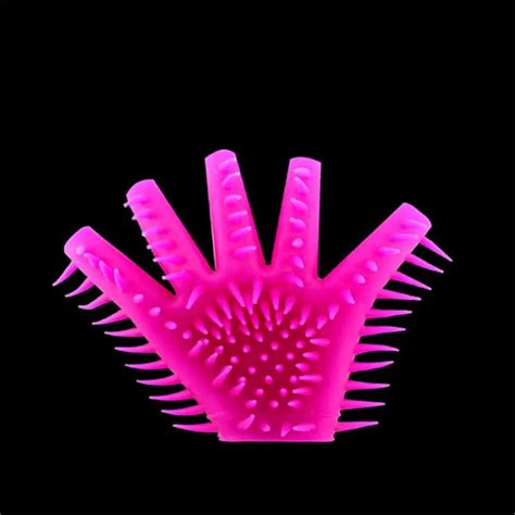 Aliexpress Buy 2017 HOT Adult Supplies Masturbation Silica Gel Massage Gloves Sex Toy L925