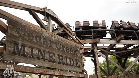 Cedar Creek Mine Ride Cedar Point Arrow Mine Train Offride