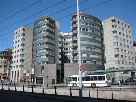 Place Chauderon Lausanne Switzerland This Modern Build Flickr