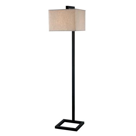 Kenroy Home 4 Square 1 Light 64 In Oil Rubbed Bronze Floor Lamp