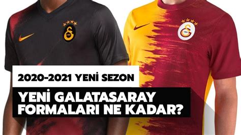 Galatasaray yeni sezon formaları ne kadar GS Store 2020 2021