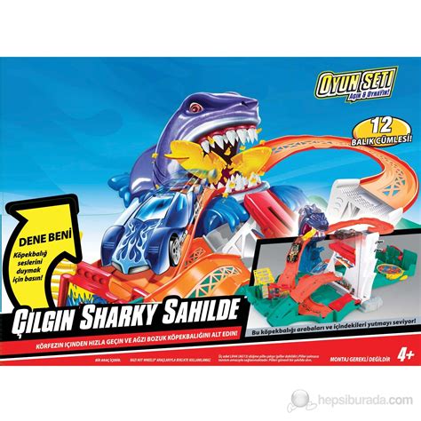 Hot Wheels Çılgın Sharky Bite Oyun Seti Türkçe Fiyatı