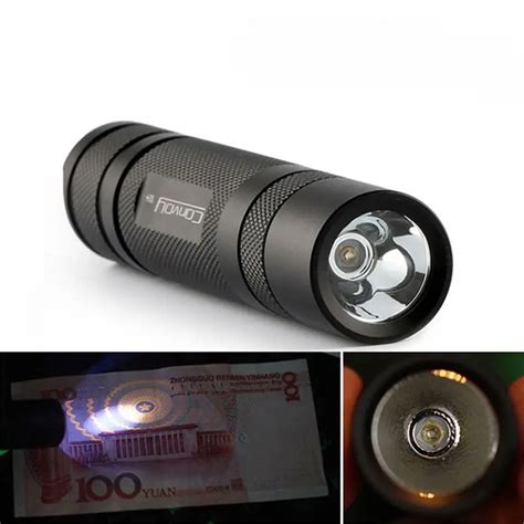 Convoy S2+ Nichia 365nm УФ светодиодный 1 Режим OP рефлекторный фонарик ...