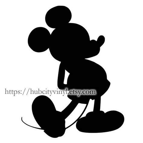 Mickey Mouse Decal Etsy