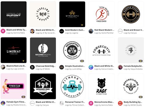 gym logo ideas   exercisecom