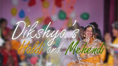 Best Nepali Cinematic Haldi Mehendi Highlights Manish Gahatraj