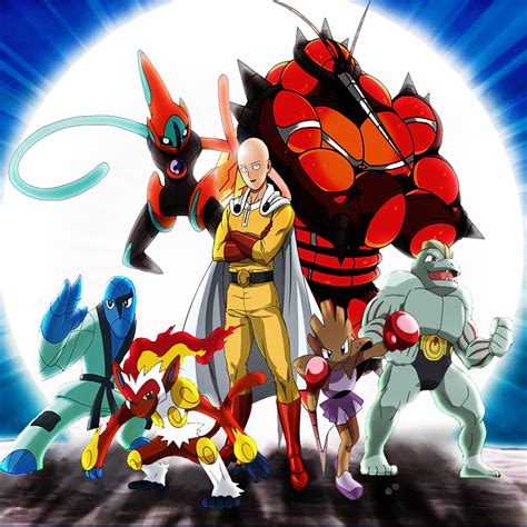 One Punch Man Saitamas Pokemon Team By Yugioh1985 On Deviantart