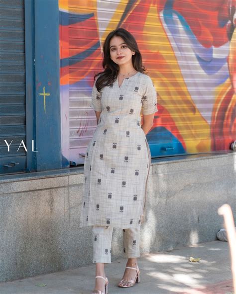 casual printed dress outfit kurti outfit indian casual printed kurta