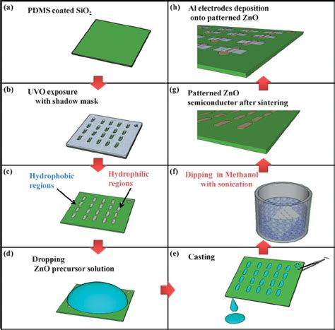 Fig 1 Schematic Description Of The Overall Fabrication Process A