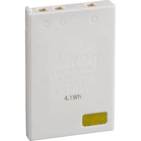 Nikon EN-EL5 Lithium-Ionen Akku für P5000/P5100/P6000: Amazon.de ...