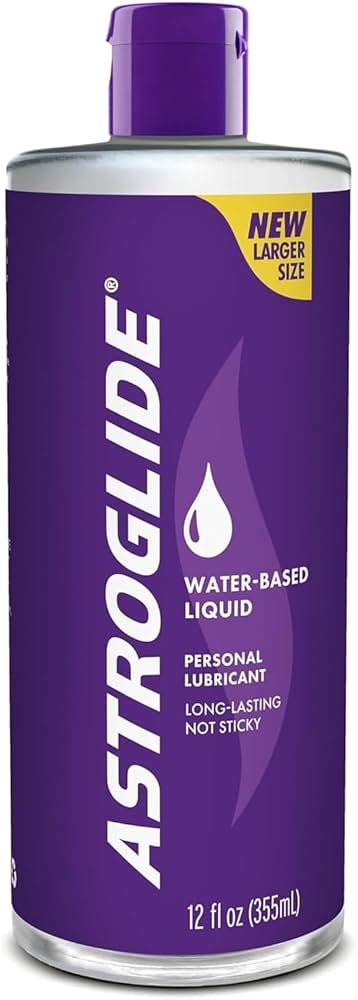 Astroglide Water Based Lube Fl Oz Liquid Personal Lubricant Long Lasting Sex Lube For Men