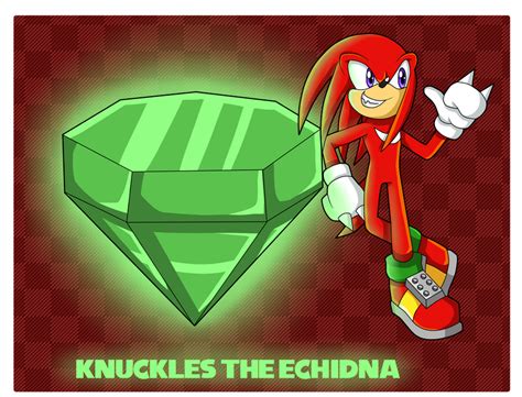 Chaos Emeralds Master Emerald Knuckles By Nakklesart On Deviantart