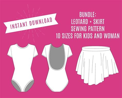 Ballet Leotard Pattern Ballet Skirt Pdf Sewing Pattern Ballet Basics 2