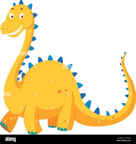 Long Neck Dinosaur SVG