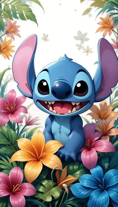 Papel Fundo Stitch Png - Kit Digital Lilo e Stitch Imagens PNG