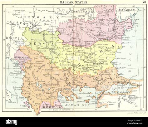 Balkans Balkan Small Map Hi Res Stock Photography And Images Alamy