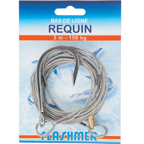 Bas De Ligne Mer Flashmer Requin 11 0 Pacific Pêche