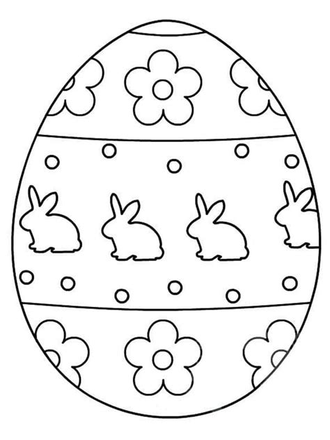 Dibujos De Huevos De Pascua Para Colorear E Imprimir