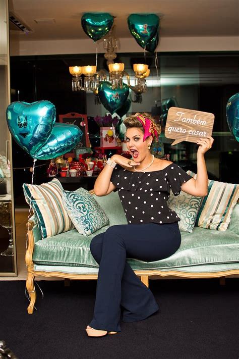 Ch De Lingerie Tem Tico Pin Up Projeto Noivinha Por J Ssica Moraes