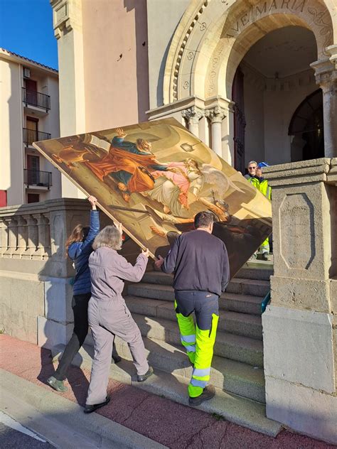 L Glise De Port Vendres Retrouvent Ses Tableaux