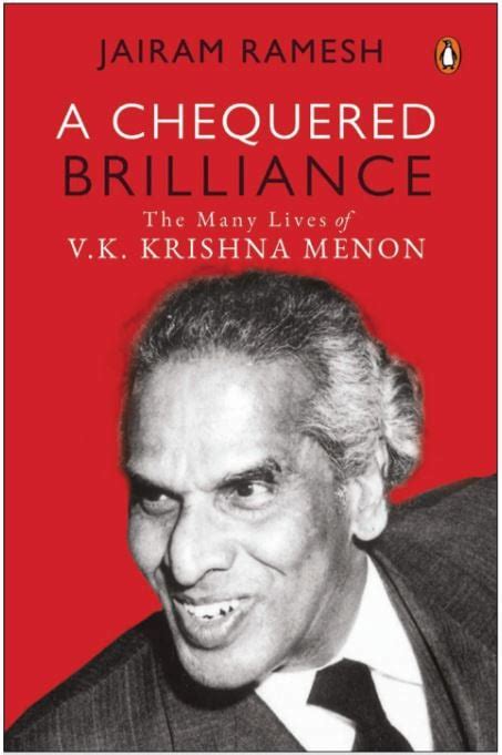 Menon & Menon: A tale of two Menons and two books by Jairam Ramesh and Narayani Basu