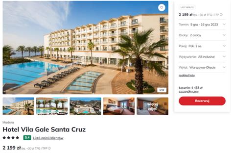 Lastminuter Madera Bardzo dobry 4 hotel z all inclusive za 2199 zł