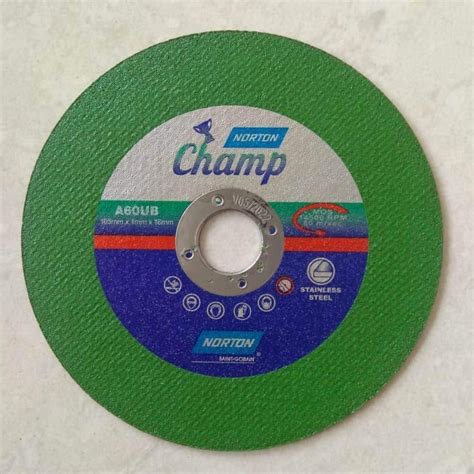 Mild Steel Inch Norton Champ Cut Off Wheel For Metal Cutting At Rs